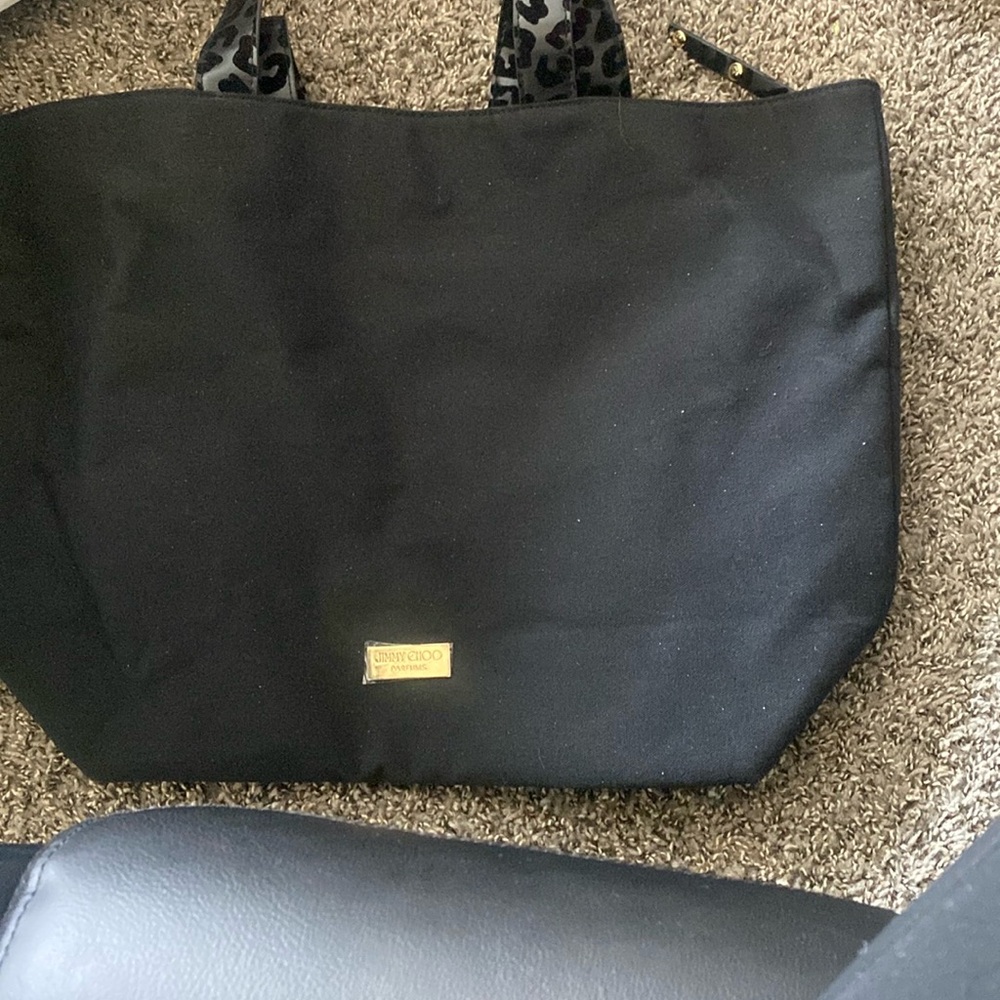 Jimmy Choo Black Tote Bag